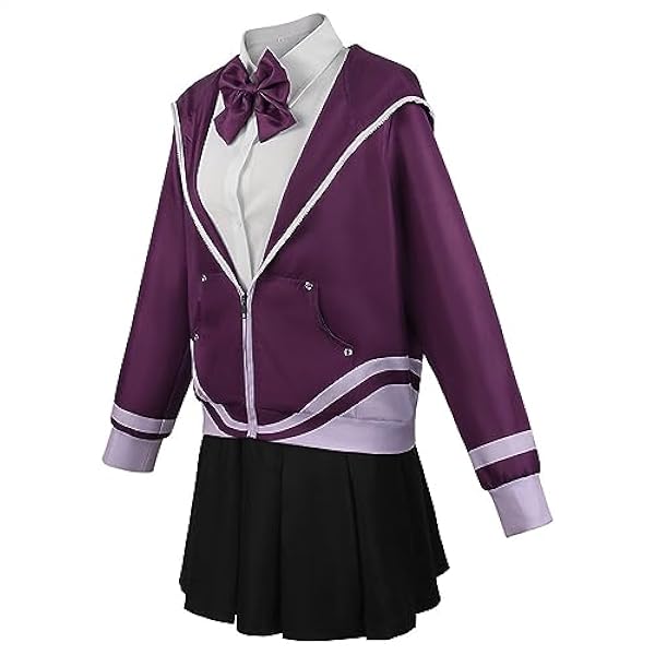 Anime SSSS. Grid-man S-hinjou A-kane Cosplay Kostuum Schooluniform Volledige Sets Halloween Carnaval Party Pak outfit Paarse Jurk